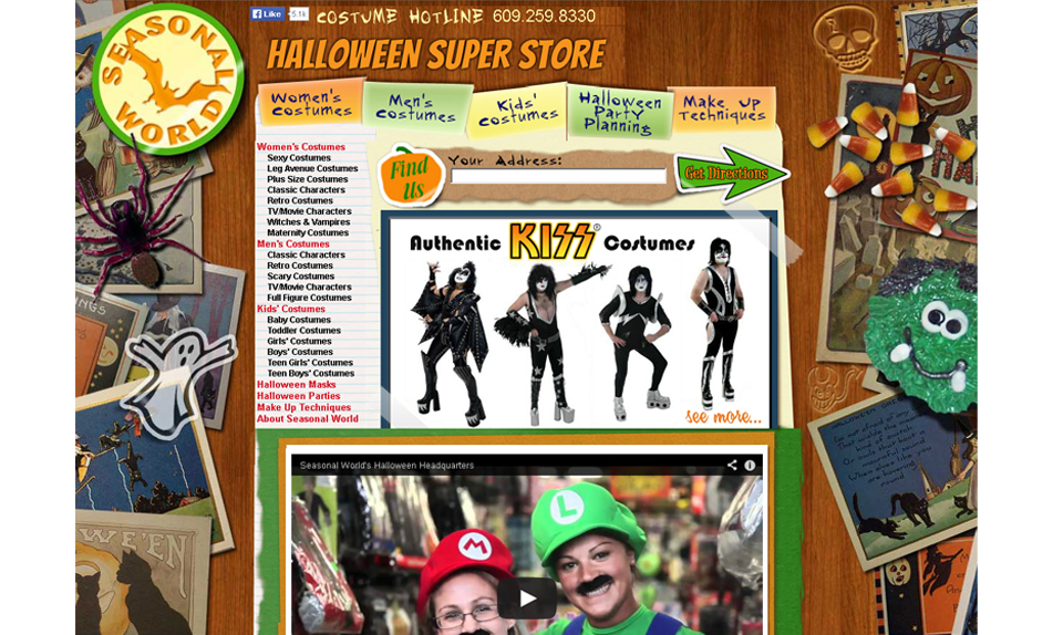 Seasonal World's Halloween Headquarters